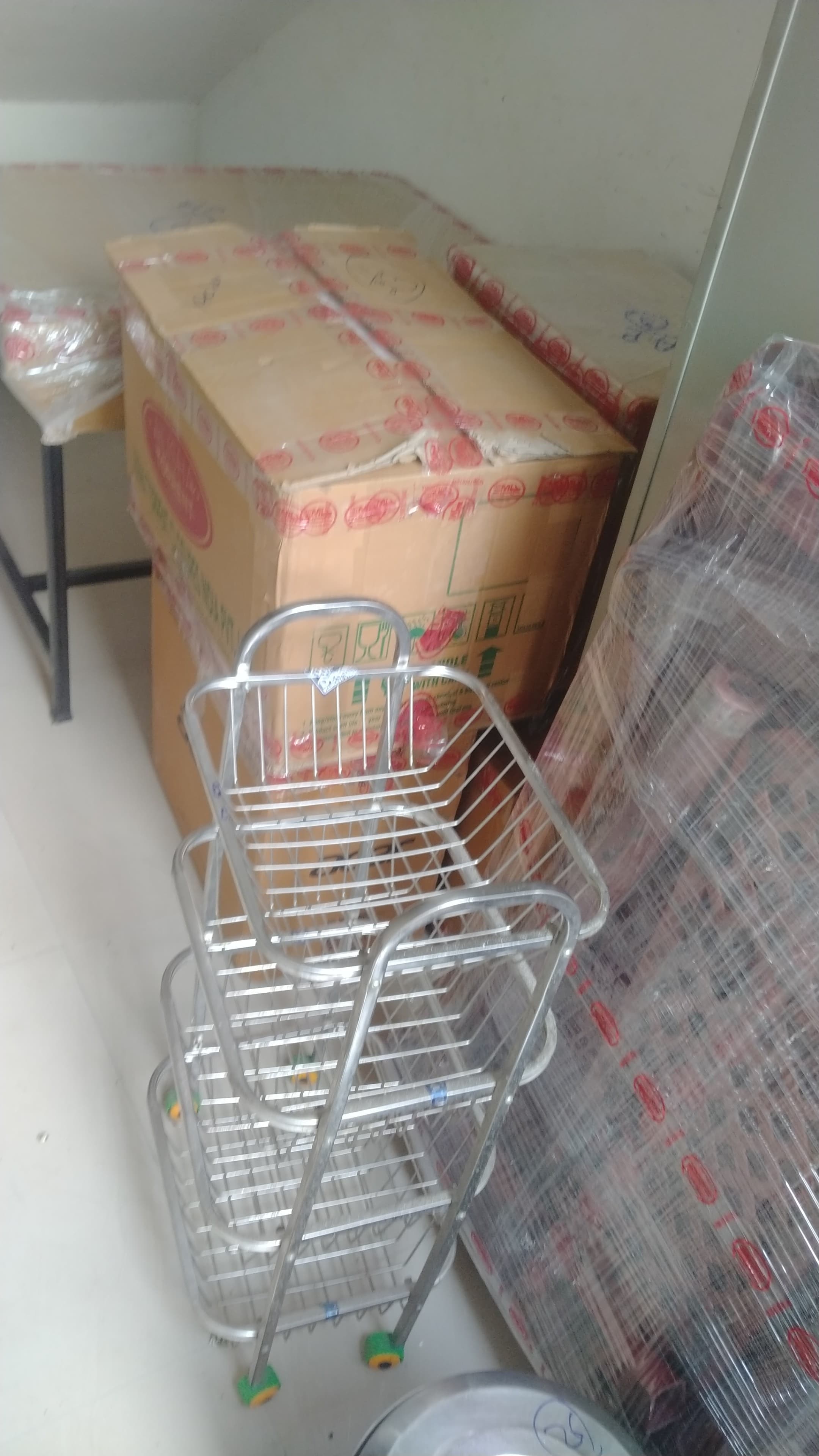 Office relocation in progress by Keshav Packers and Movers team