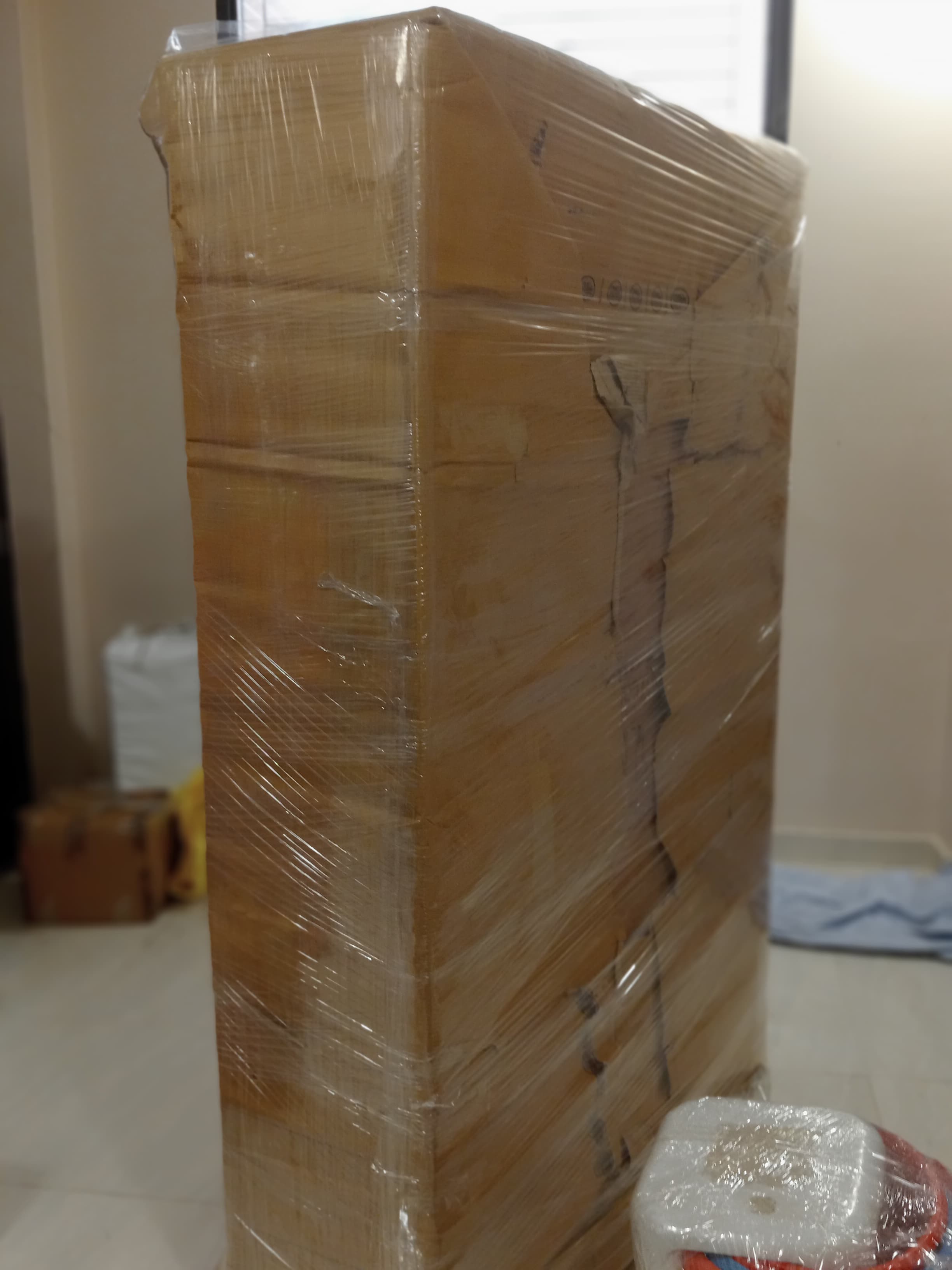 Bike being transported on a truck